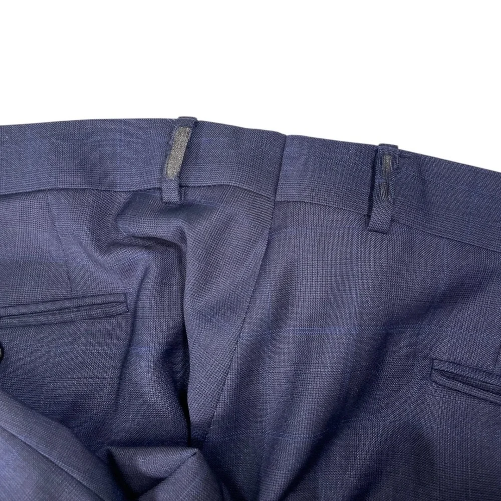 Lauren Ralph Lauren 42L‎ 36x32 Blue 2-Piece Suit Set Wool Blend Professional